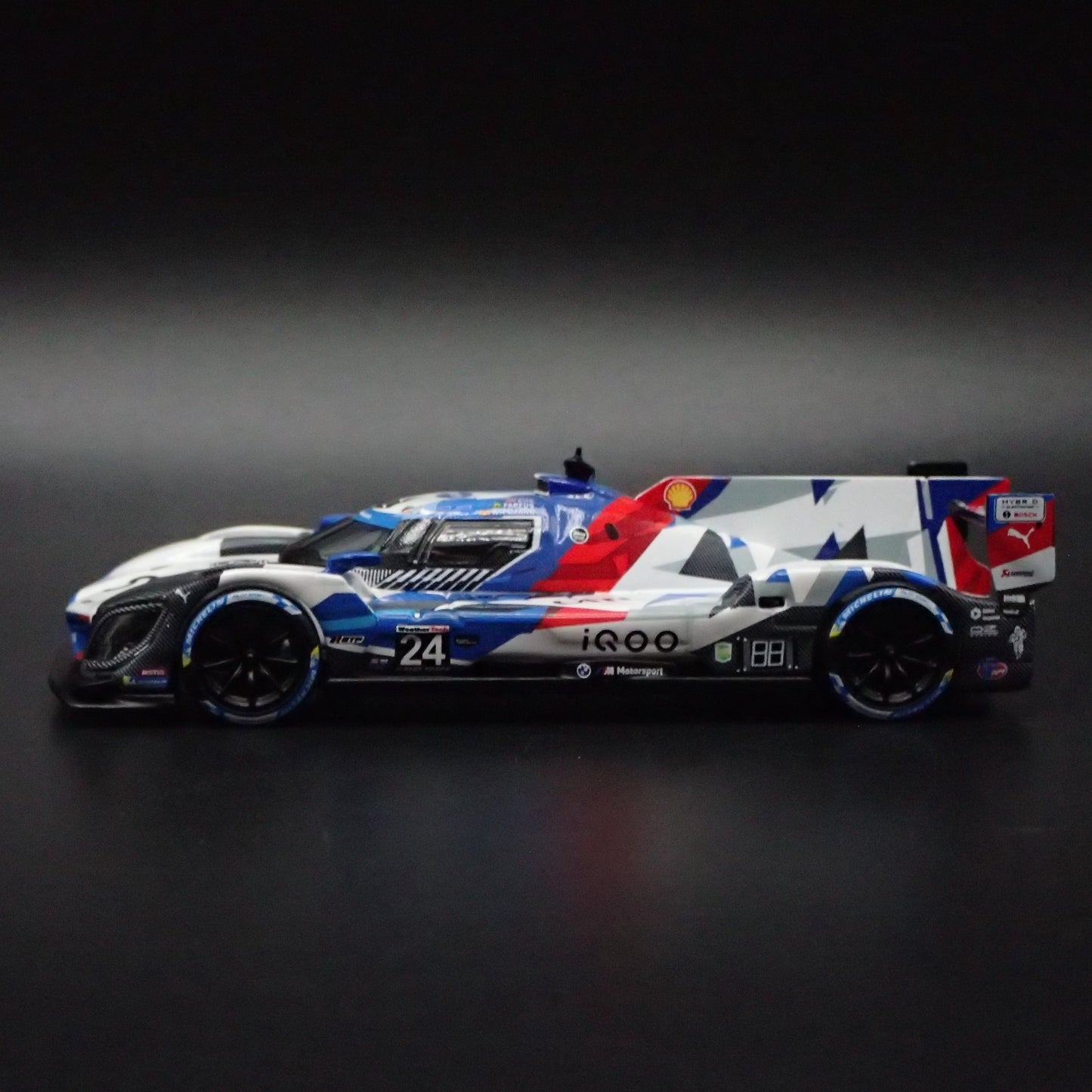 BMW M HYBRID V8 GTP #24 2023 IMSA DAYTONA 24 HRS 1:64 SCALE DIECAST MODEL CAR