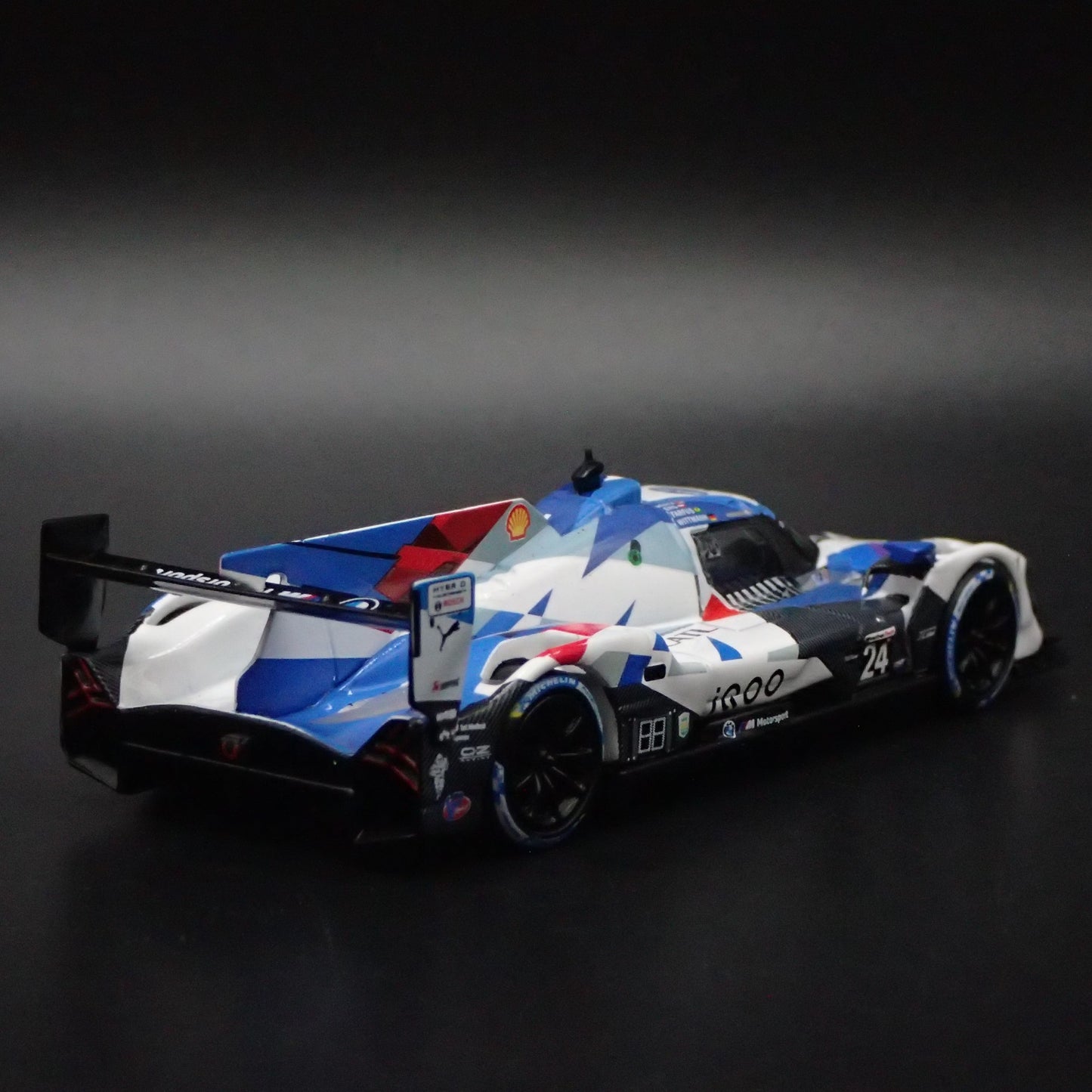 BMW M HYBRID V8 GTP #24 2023 IMSA DAYTONA 24 HRS 1:64 SCALE DIECAST MODEL CAR