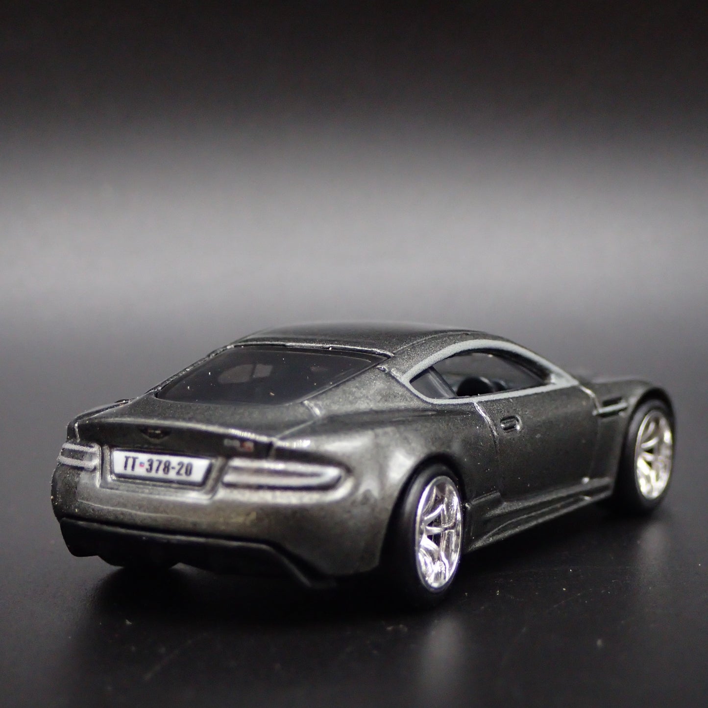 2008-2012 ASTON MARTIN DBS 007 CASINO ROYALE GRAY 1/64 SCALE DIECAST MODEL CAR