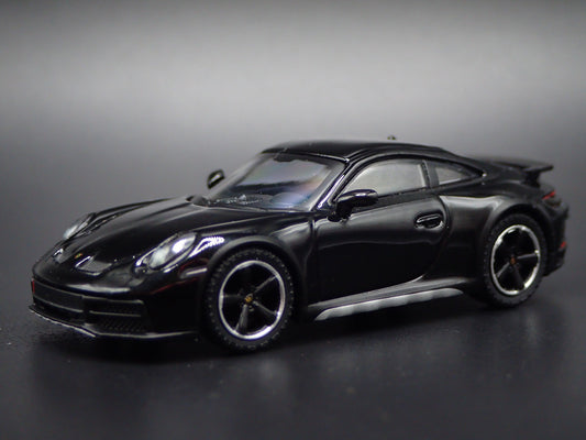 PORSCHE 911 DAKAR RALLYE OFF ROAD BLACK 1/64 SCALE COLLECTIBLE DIECAST MODEL CAR