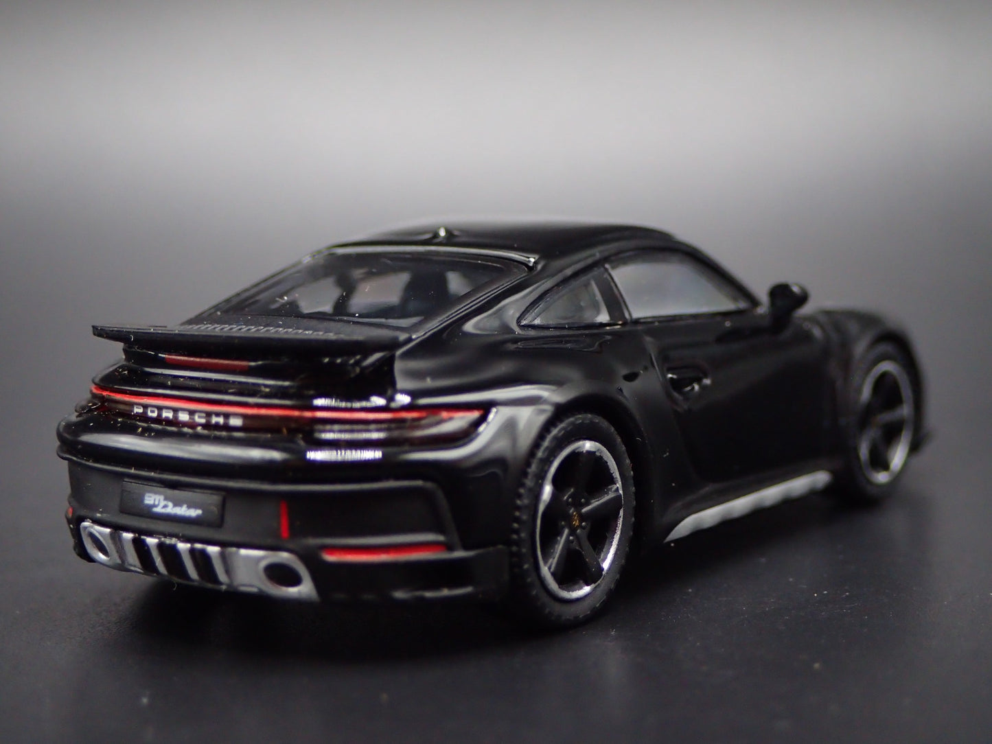 PORSCHE 911 DAKAR RALLYE OFF ROAD BLACK 1/64 SCALE COLLECTIBLE DIECAST MODEL CAR