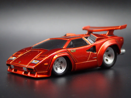 1974-1990 LAMBORGHINI COUNTACH SUPER CAR 1:64 SCALE DIORAMA DIECAST MODEL CAR
