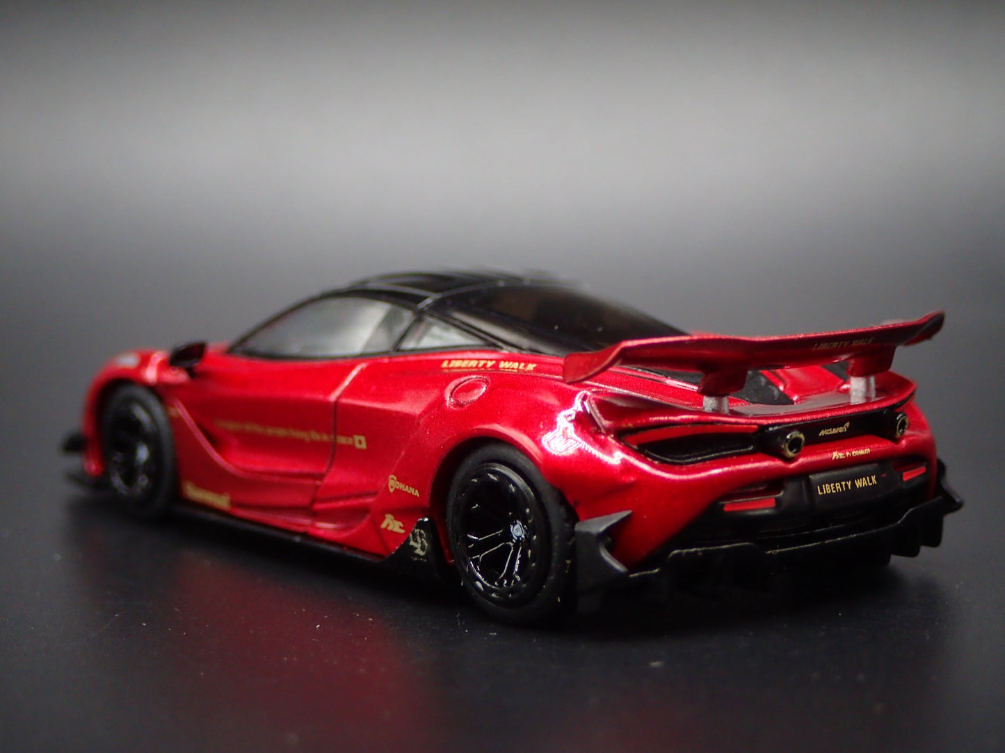 2017-2023 MCLAREN 720S SUPER CAR LB WORKS RED 1:64 SCALE DIECAST MODEL CAR