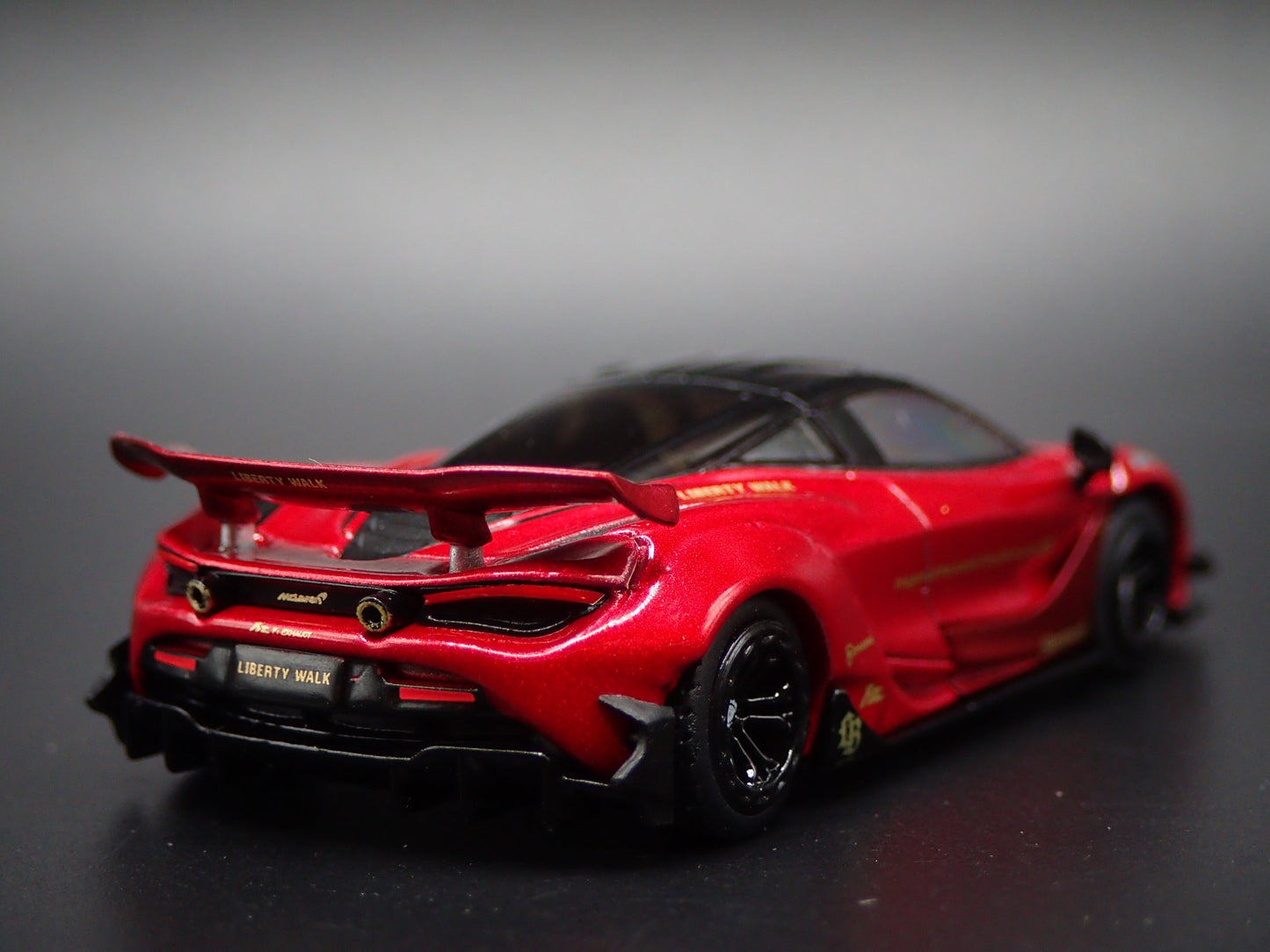 2017-2023 MCLAREN 720S SUPER CAR LB WORKS RED 1:64 SCALE DIECAST MODEL CAR