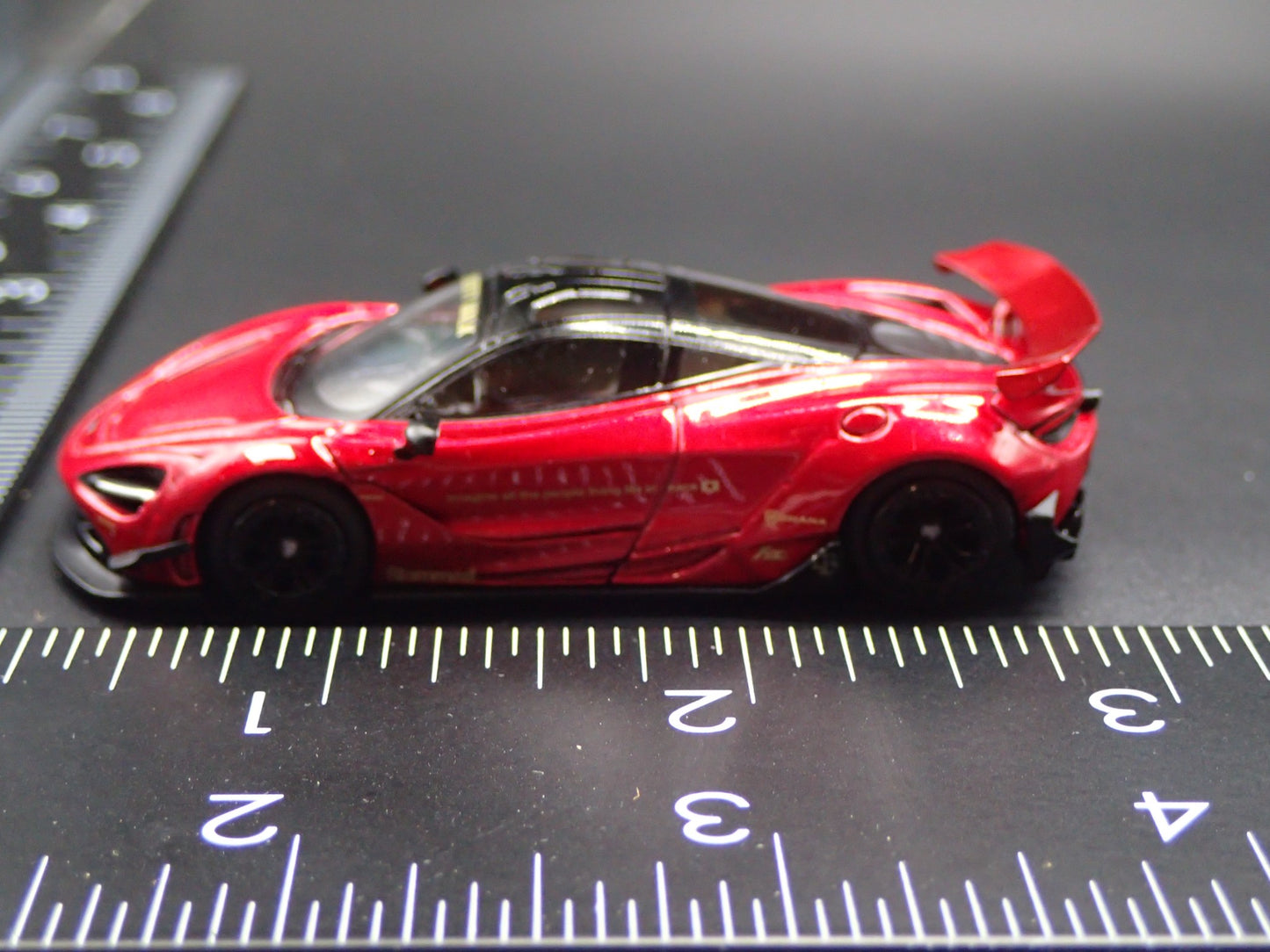 2017-2023 MCLAREN 720S SUPER CAR LB WORKS RED 1:64 SCALE DIECAST MODEL CAR