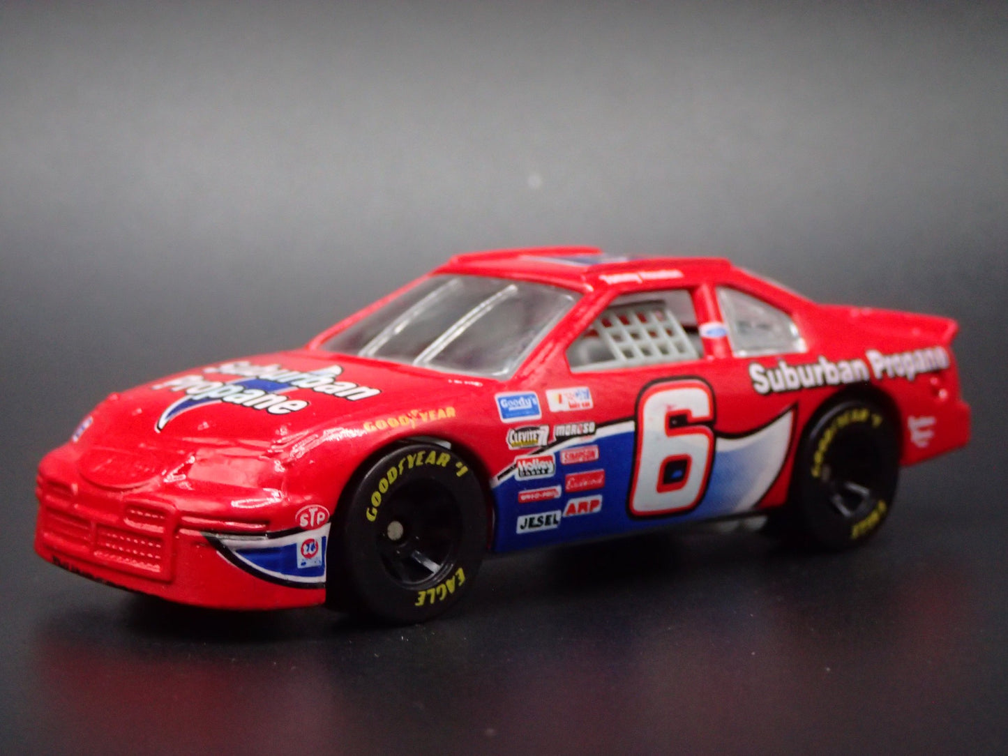 1996 96 FORD THUNDERBIRD 6 TOMMY HOUSTON NASCAR 1:64 SCALE DIECAST MODEL CAR