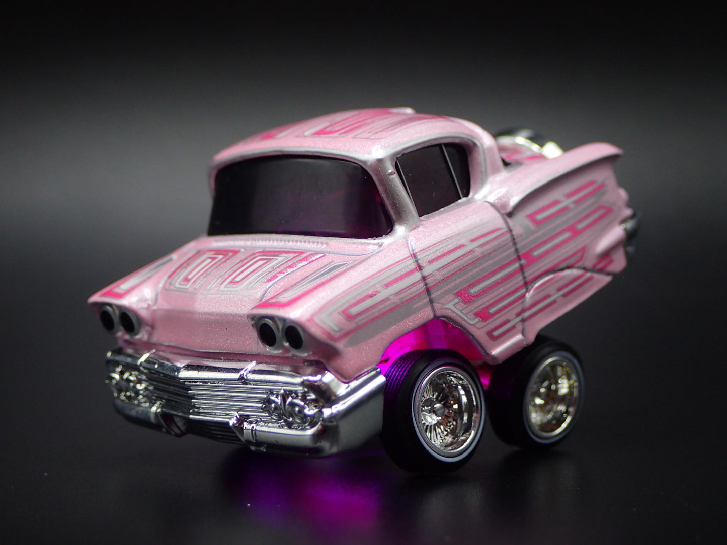 1958 58 CHEVY CHEVROLET IMPALA CAR TUNED LOWRIDER 1:64 SCALE DIECAST MODEL CAR