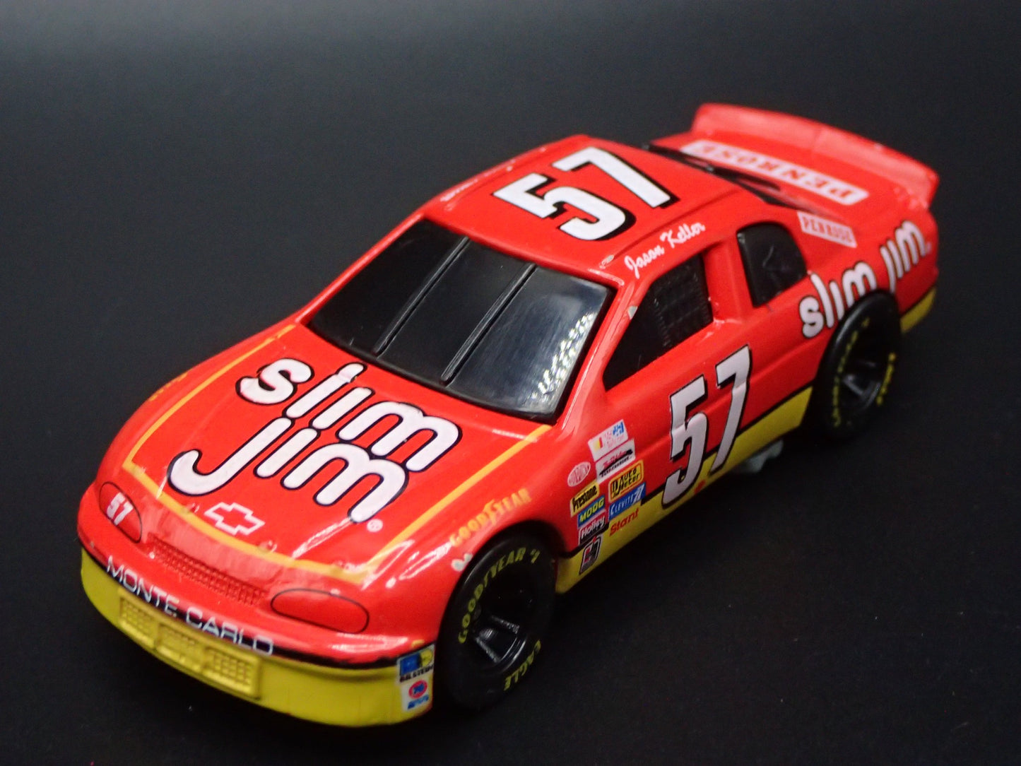1996 CHEVY CHEVROLET MONTE CARLO 57 JASON KELLER NASCAR 1:64 DIECAST MODEL CAR