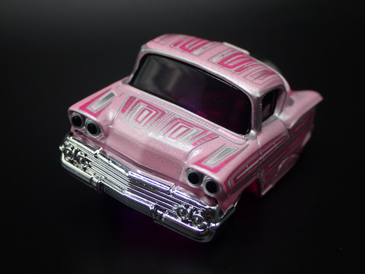 1958 58 CHEVY CHEVROLET IMPALA CAR TUNED LOWRIDER 1:64 SCALE DIECAST MODEL CAR