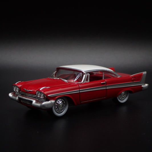 CHRISTINE 1958 58 PLYMOUTH FURY RED 1/64 SCALE COLLECTIBLE DIECAST MODEL CAR