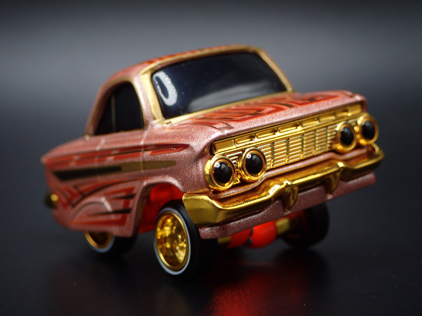 1961 61 CHEVY CHEVROLET IMPALA CAR TUNED LOWRIDER 1:64 SCALE DIECAST MODEL CAR