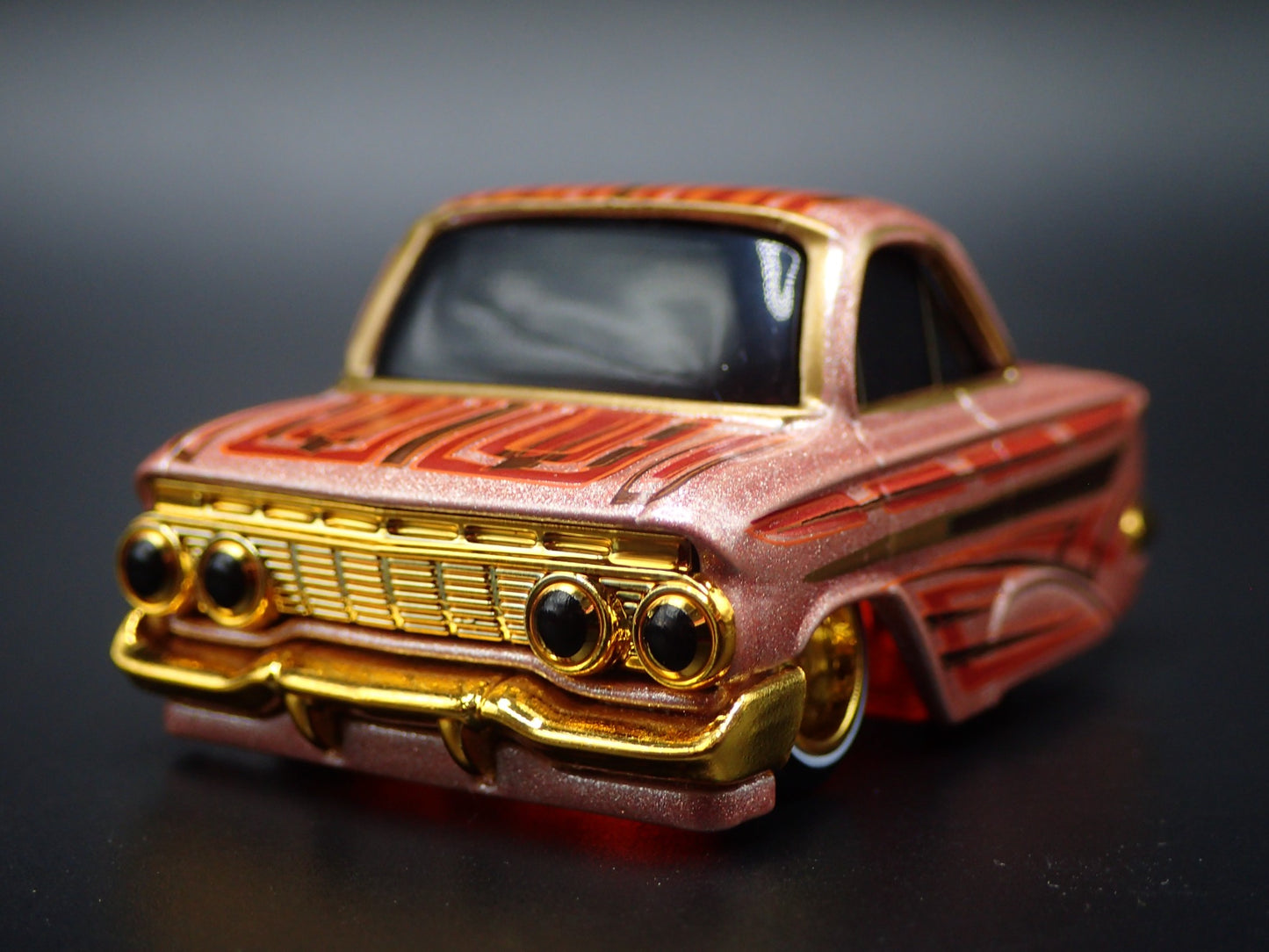 1961 61 CHEVY CHEVROLET IMPALA CAR TUNED LOWRIDER 1:64 SCALE DIECAST MODEL CAR