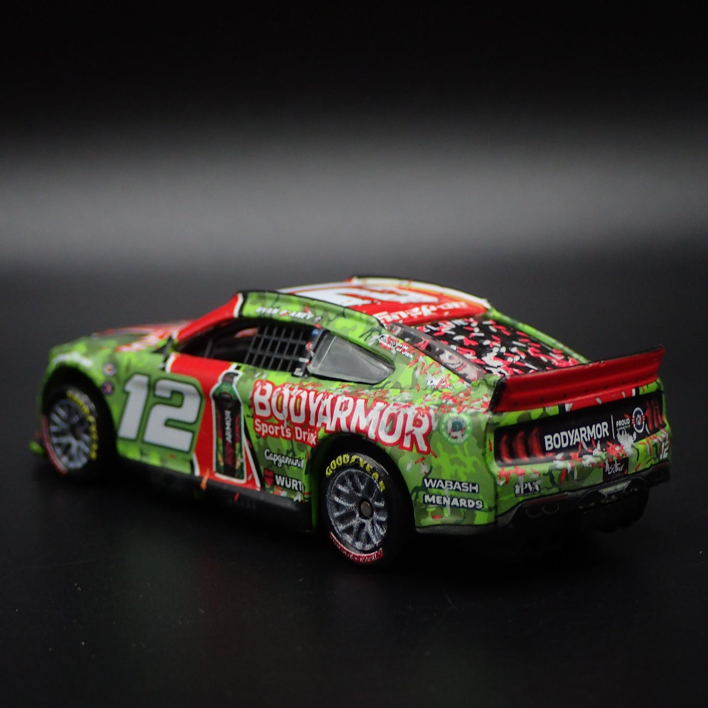 2023 23 FORD MUSTANG 12 RYAN BLANEY BODYARMOR CAMO NASCAR 1:64 SCALE DIECAST CAR