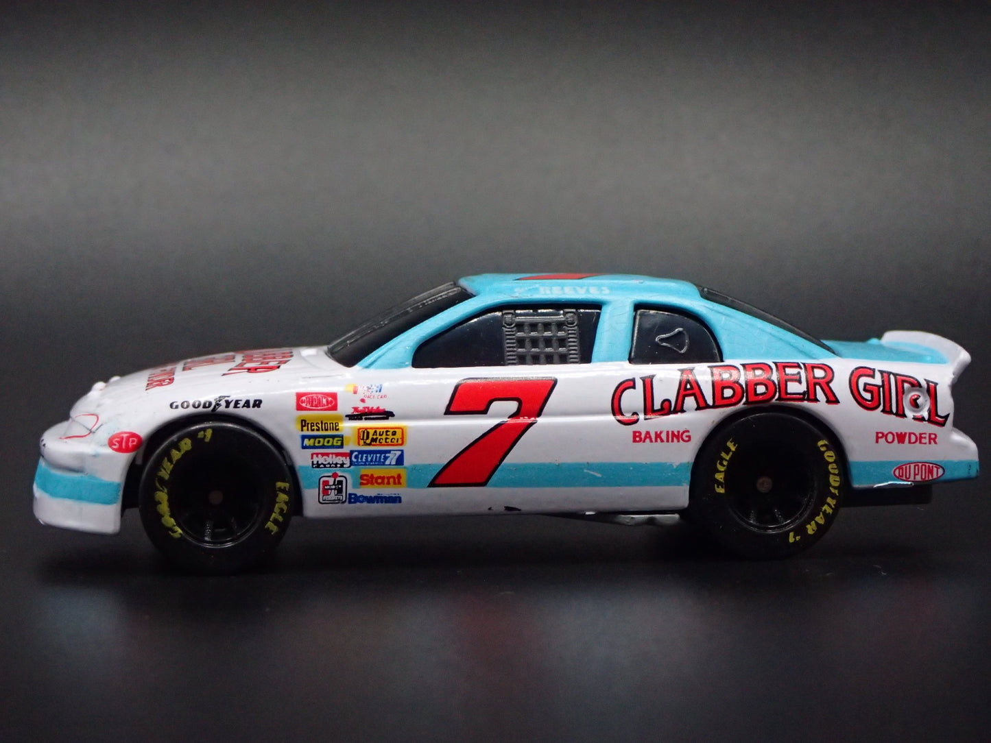 1996 CHEVY CHEVROLET MONTE CARLO 7 STEVIE REEVES NASCAR 1:64 DIECAST MODEL CAR