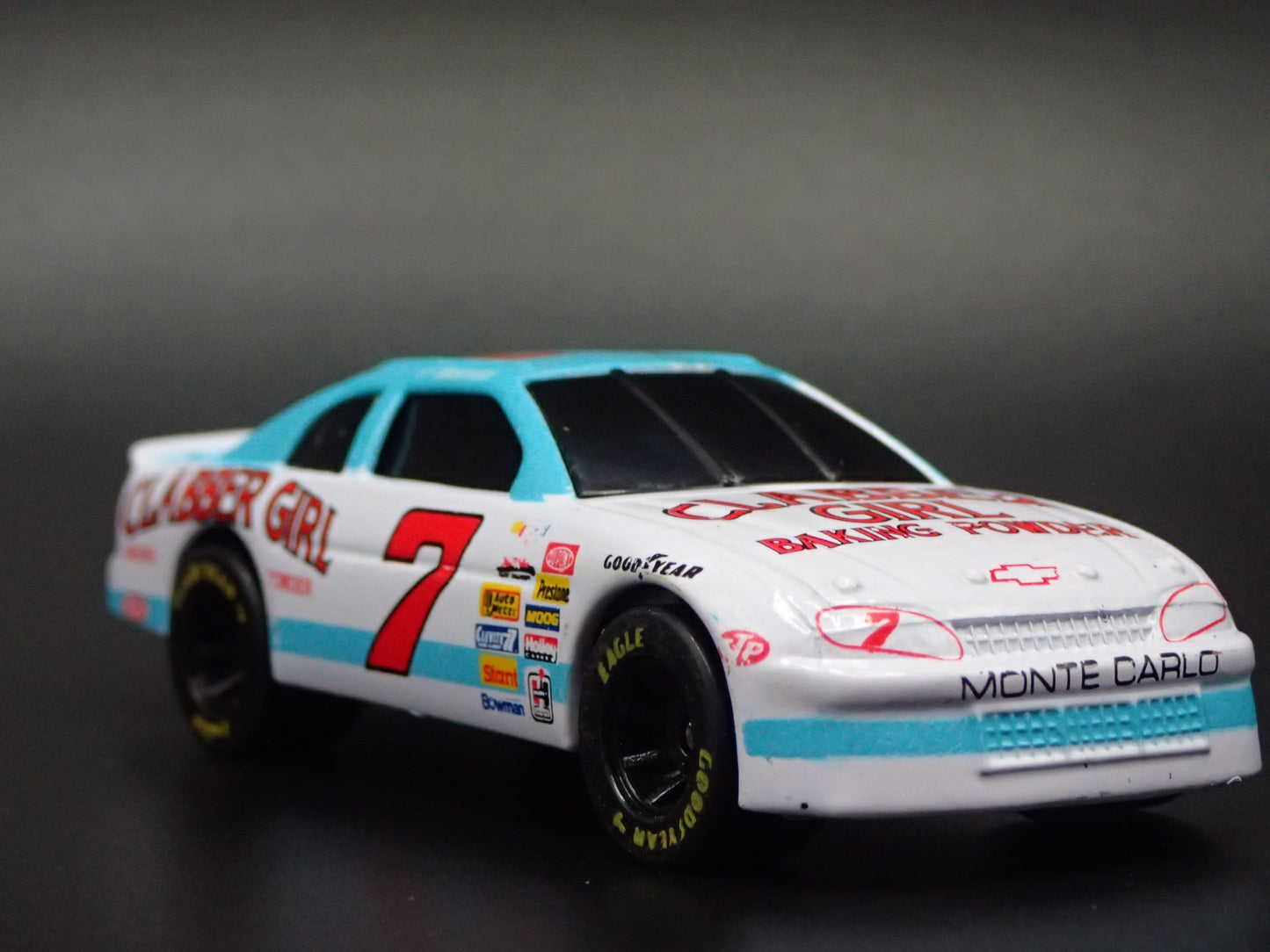 1996 CHEVY CHEVROLET MONTE CARLO 7 STEVIE REEVES NASCAR 1:64 DIECAST MODEL CAR