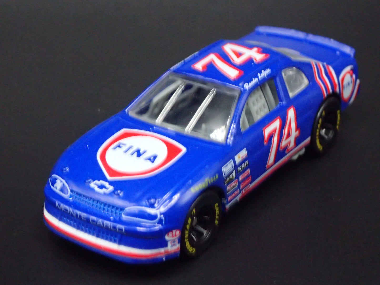 1996 CHEVY CHEVROLET MONTE CARLO 74 RANDY LAJOIE NASCAR 1:64 DIECAST MODEL CAR