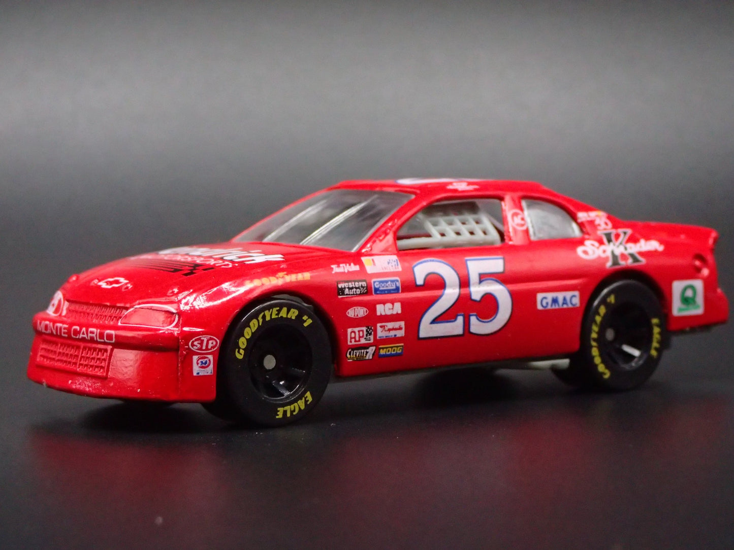 1996 CHEVY CHEVROLET MONTE CARLO 25 KEN SCHRADER NASCAR 1:64 DIECAST MODEL CAR