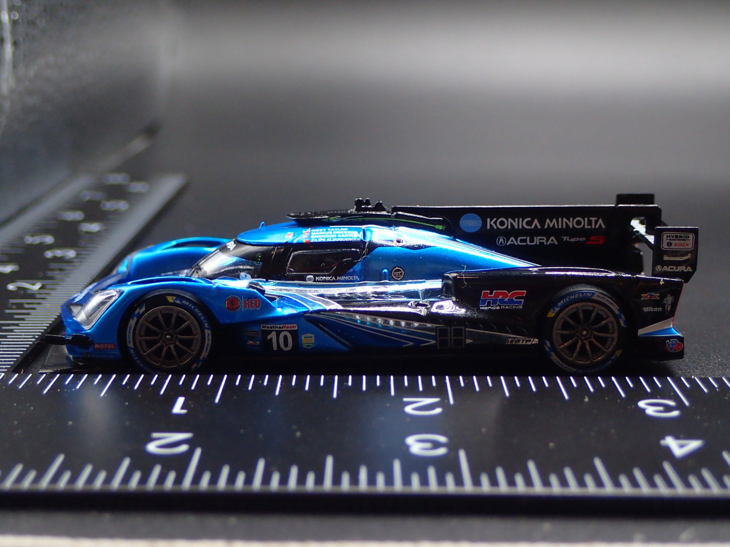 ACURA ARX-06 GTP #10 KONICA 2024 IMSA DAYTONA 24 HR 1:64 SCALE DIECAST MODEL CAR