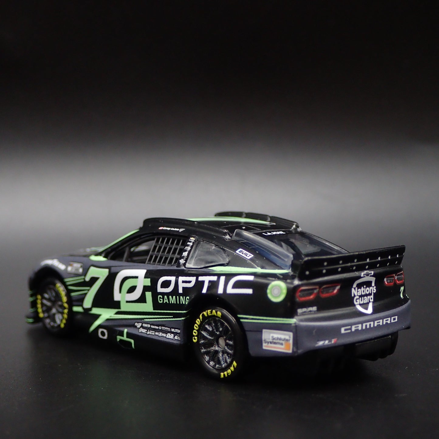 2022 CHEVY CAMARO ZL1 #7 COREY LAJOIE OPTIC GAMING NASCAR 1:64 DIECAST MODEL CAR