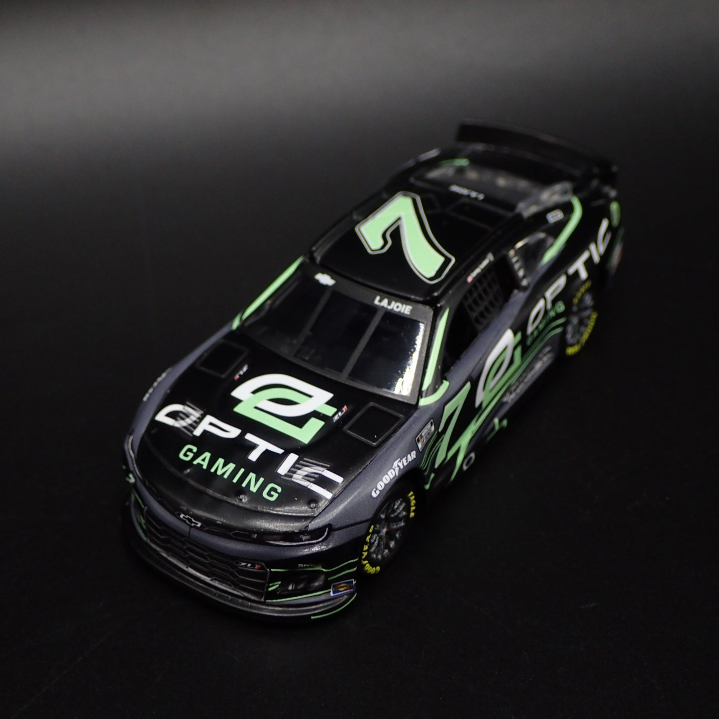 2022 CHEVY CAMARO ZL1 #7 COREY LAJOIE OPTIC GAMING NASCAR 1:64 DIECAST MODEL CAR