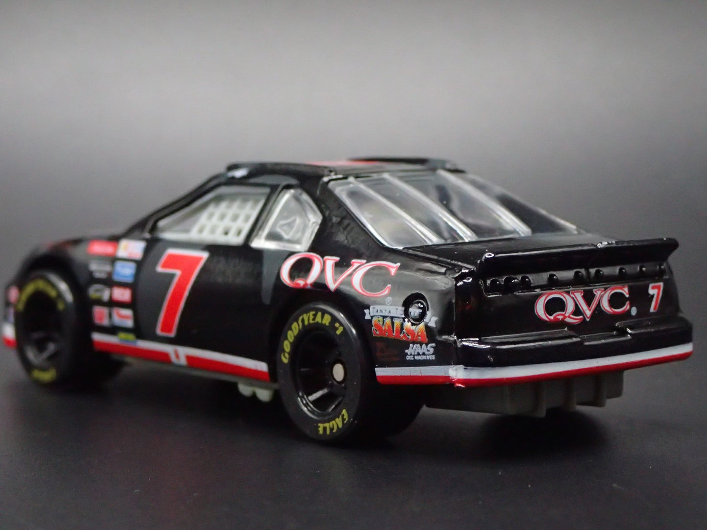 1996 96 FORD THUNDERBIRD 7 GEOFF BODINE QVC NASCAR 1:64 SCALE DIECAST MODEL CAR