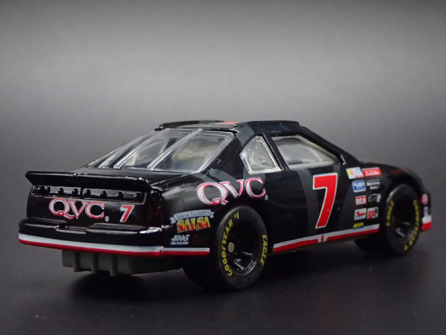 1996 96 FORD THUNDERBIRD 7 GEOFF BODINE QVC NASCAR 1:64 SCALE DIECAST MODEL CAR