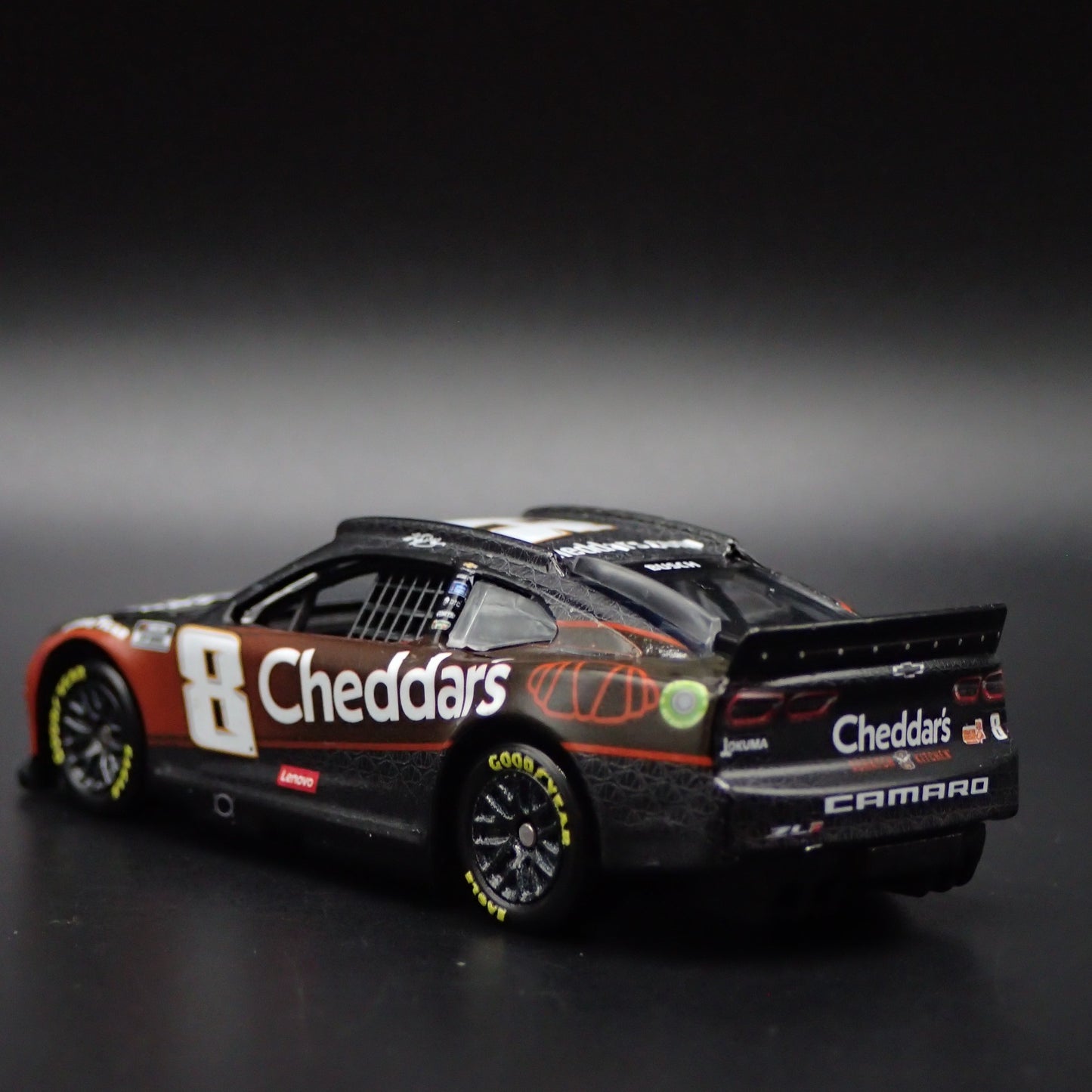 2024 24 CHEVROLET CAMARO ZL1 8 KYLE BUSCH CHEDDARS NASCAR 1:64 DIECAST MODEL CAR