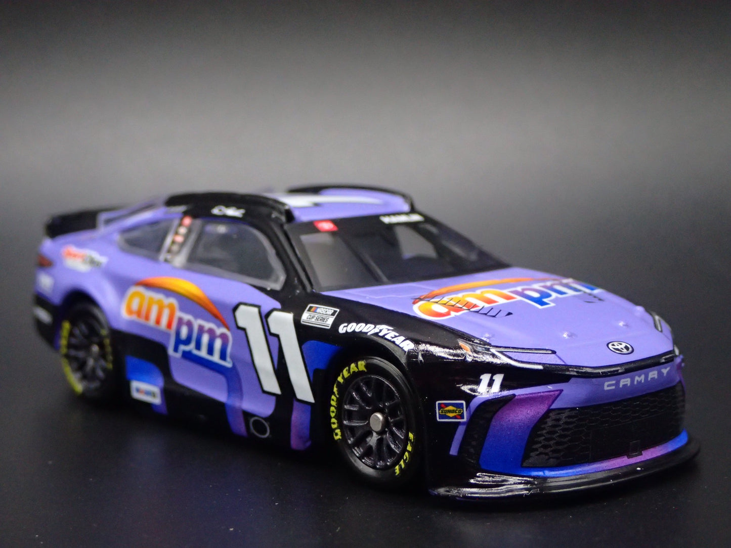 2025 25 TOYOTA CAMRY 11 DENNY HAMLIN AM PM NASCAR 1:64 SCALE DIECAST MODEL CAR