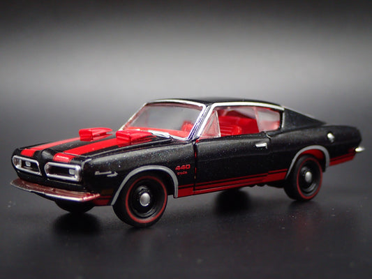 1969 69 PLYMOUTH BARRACUDA CUDA 440 1/64 SCALE COLLECTIBLE DIECAST MODEL CAR