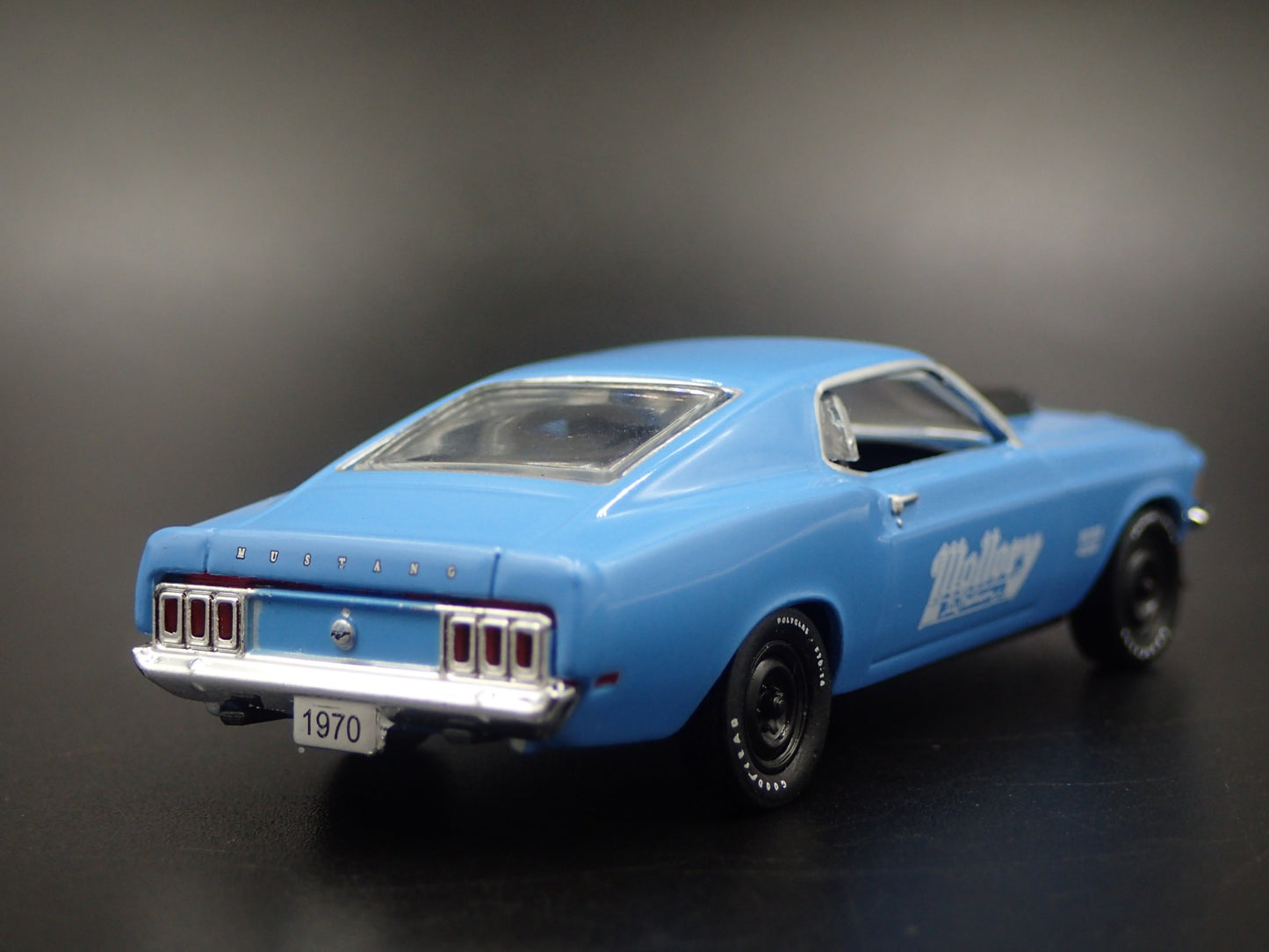 1970 70 FORD MUSTANG FASTBACK BOSS 429 MALLORY BLUE 1:64 SCALE DIECAST MODEL CAR