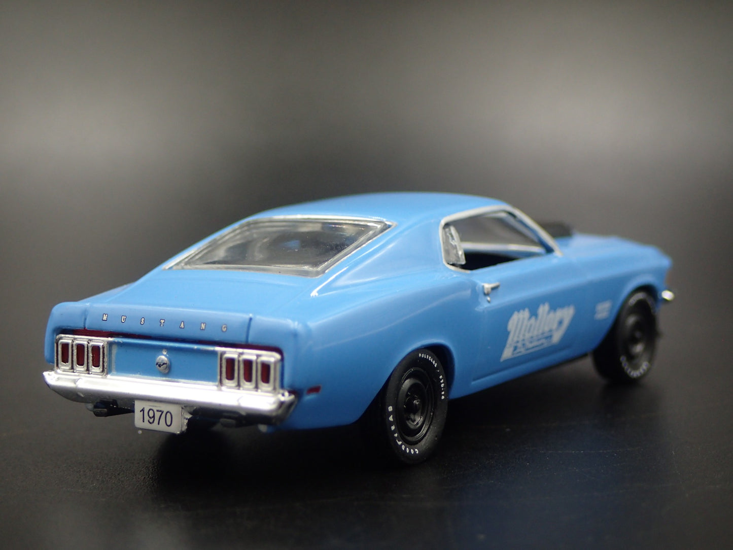 1970 70 FORD MUSTANG FASTBACK BOSS 429 MALLORY BLUE 1:64 SCALE DIECAST MODEL CAR