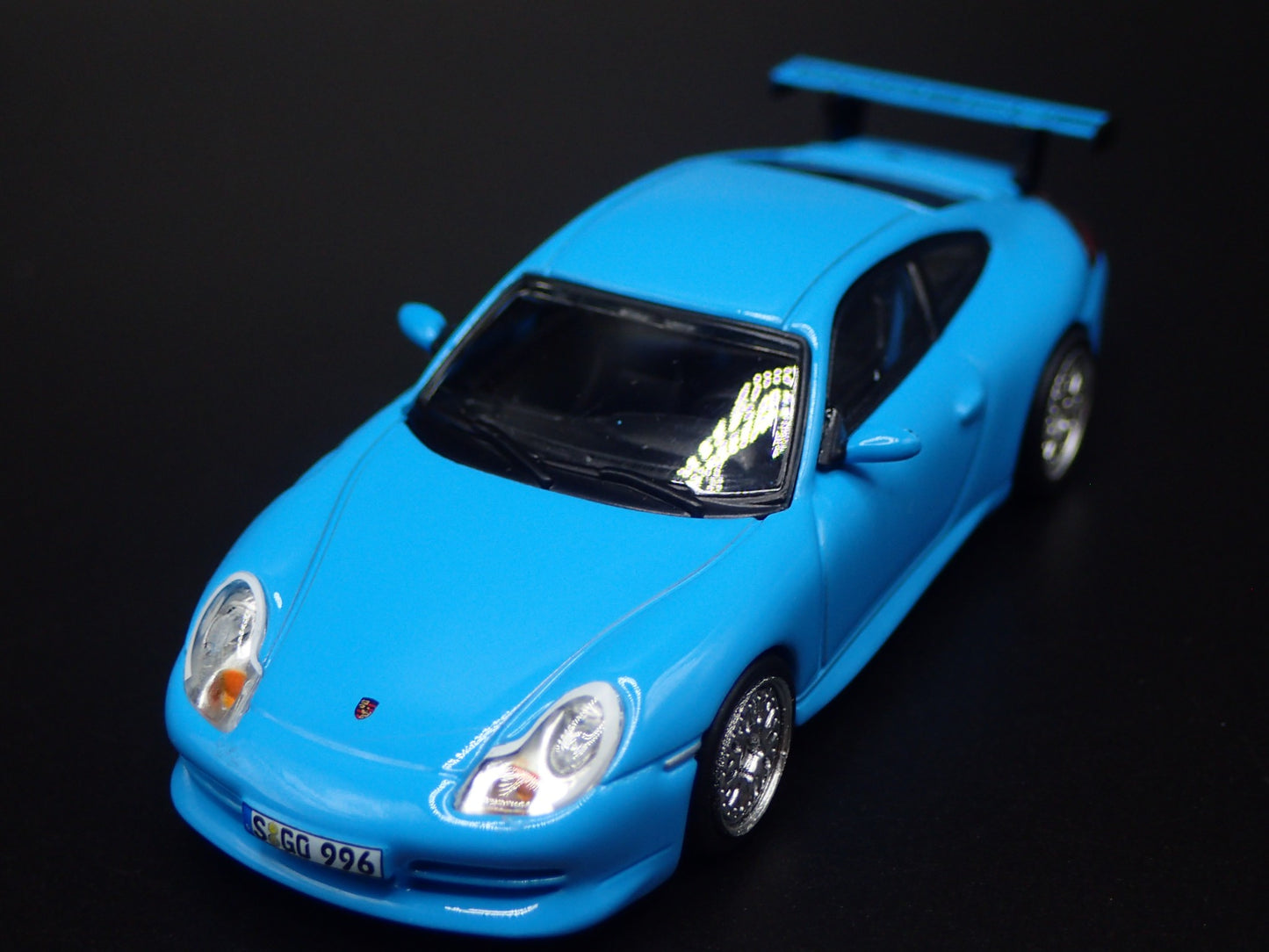 1999-2005 PORSCHE 911 GT3 996 BLUE 1:64 SCALE COLLECTIBLE DIECAST MODEL CAR