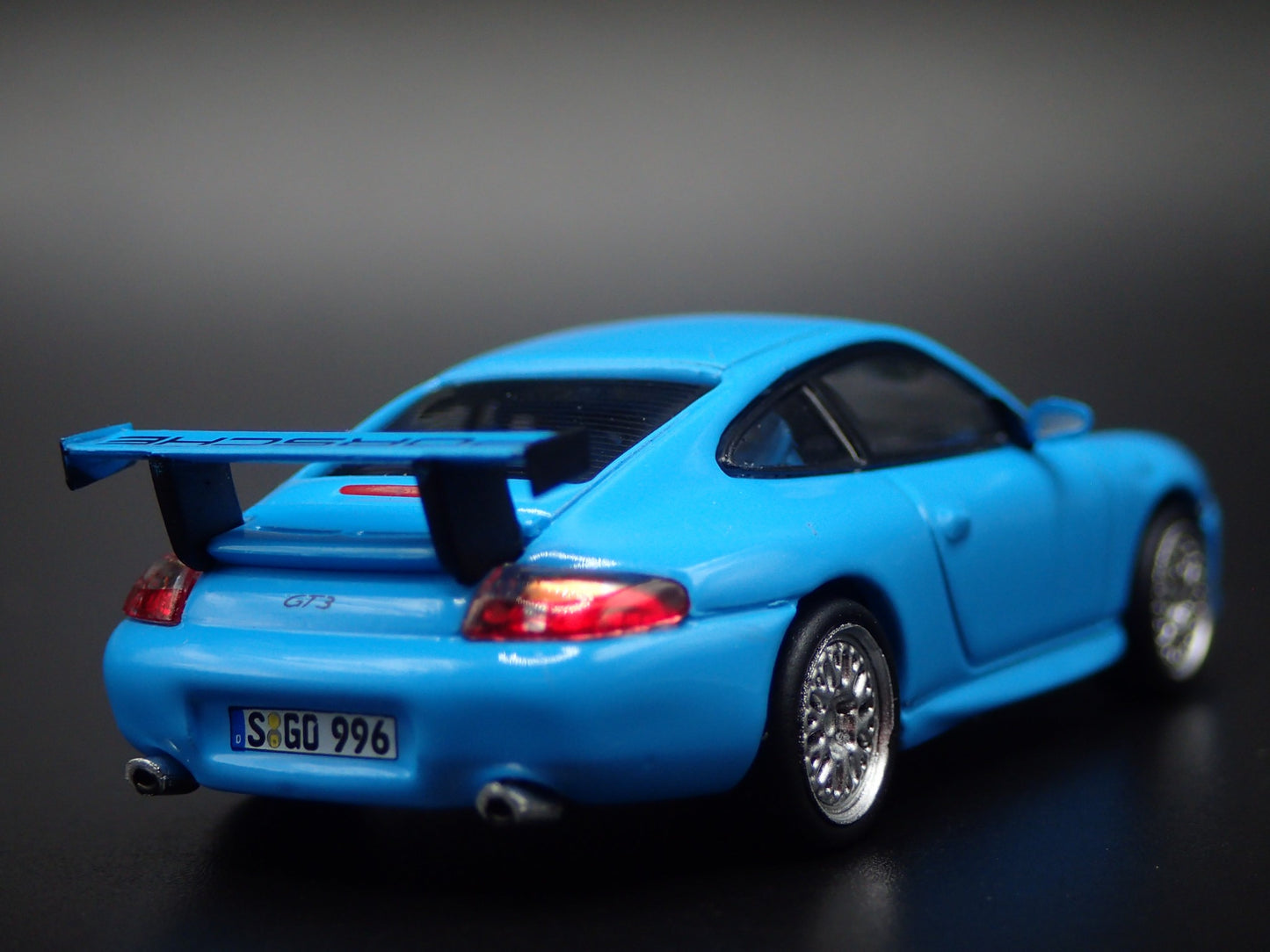 1999-2005 PORSCHE 911 GT3 996 BLUE 1:64 SCALE COLLECTIBLE DIECAST MODEL CAR