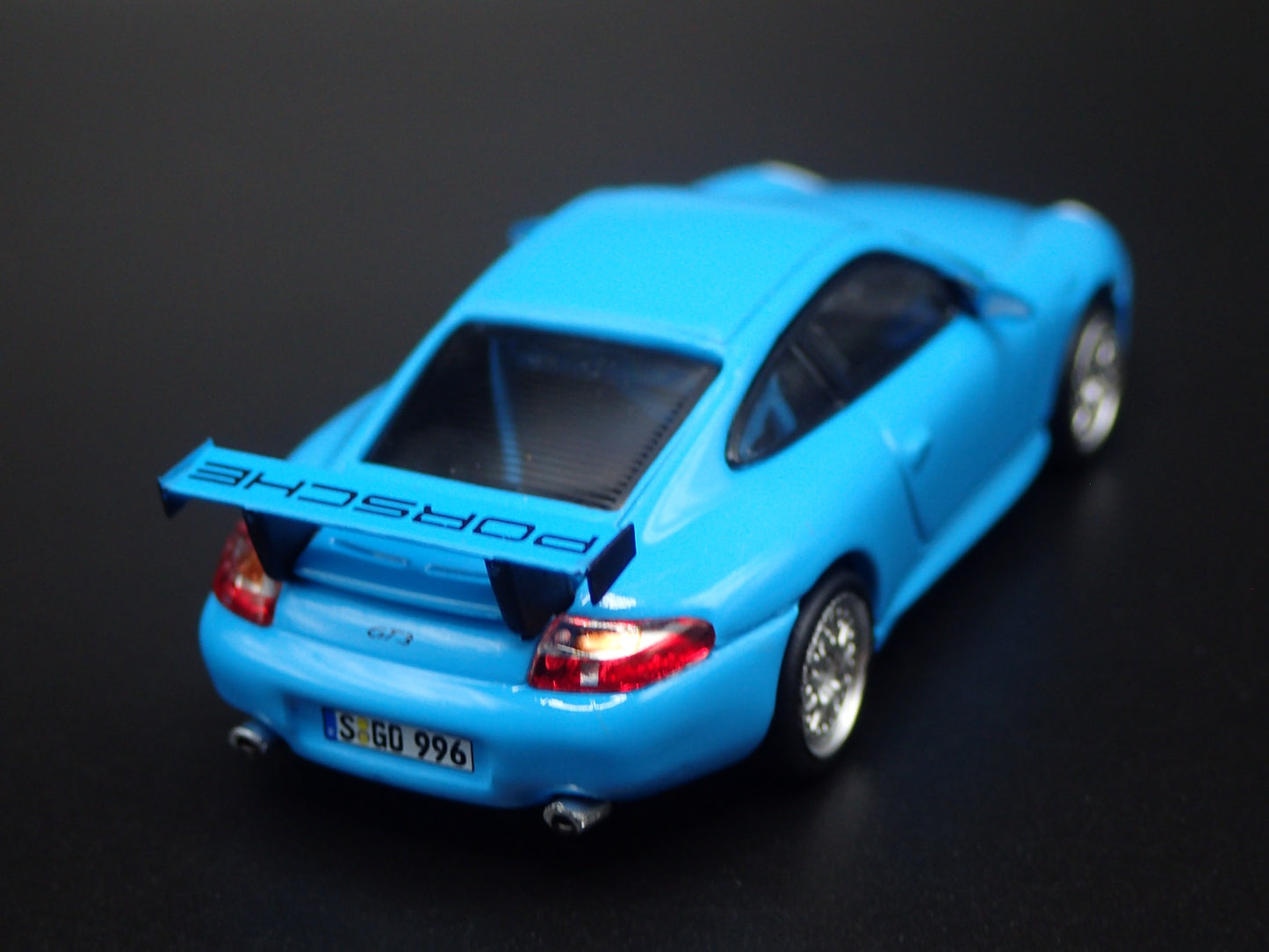 1999-2005 PORSCHE 911 GT3 996 BLUE 1:64 SCALE COLLECTIBLE DIECAST MODEL CAR