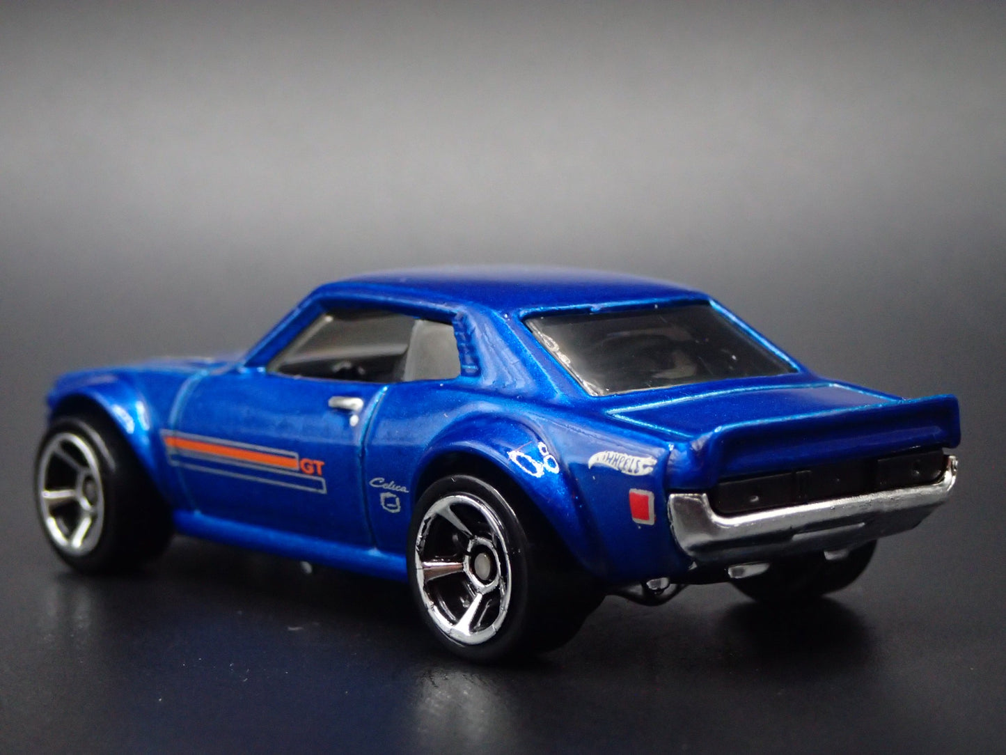1970-1977 TOYOTA CELICA GT BLUE 1:64 SCALE COLLECTIBLE DIORAMA DIECAST MODEL CAR
