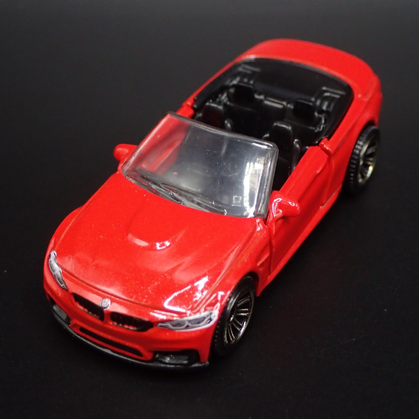 2014-2020 BMW M4 CABRIOLET CONVERTIBLE RED 1:64 SCALE DIORAMA DIECAST MODEL CAR