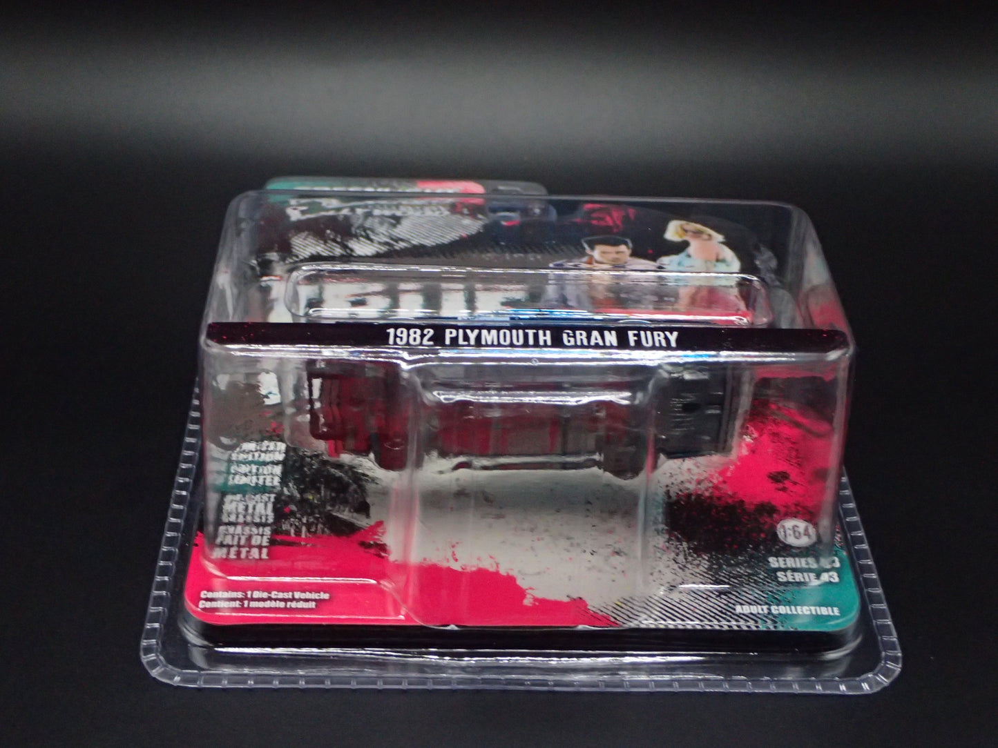 GREENLIGHT BLUE CHROME CHASE 1982 PLYMOUTH GRAN FURY TRUE ROMANCE HOLLYWOOD 43