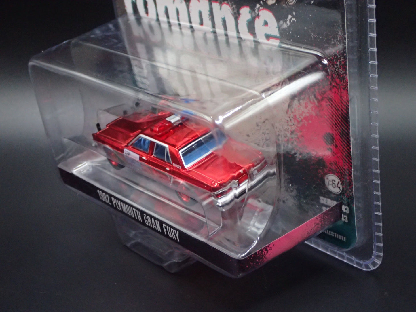 GREENLIGHT RED CHROME CHASE 1982 PLYMOUTH GRAN FURY TRUE ROMANCE HOLLYWOOD 43