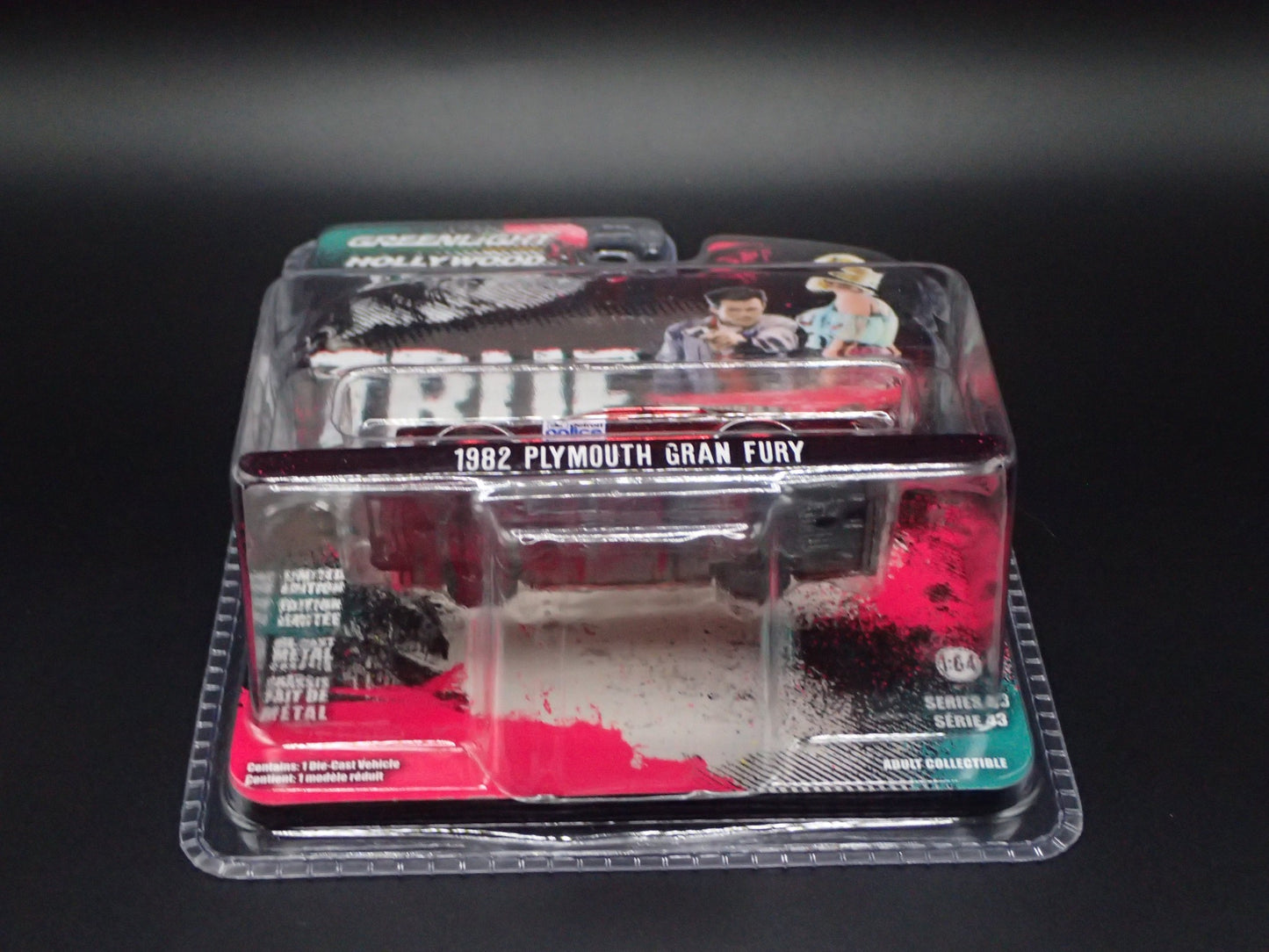 GREENLIGHT RED CHROME CHASE 1982 PLYMOUTH GRAN FURY TRUE ROMANCE HOLLYWOOD 43