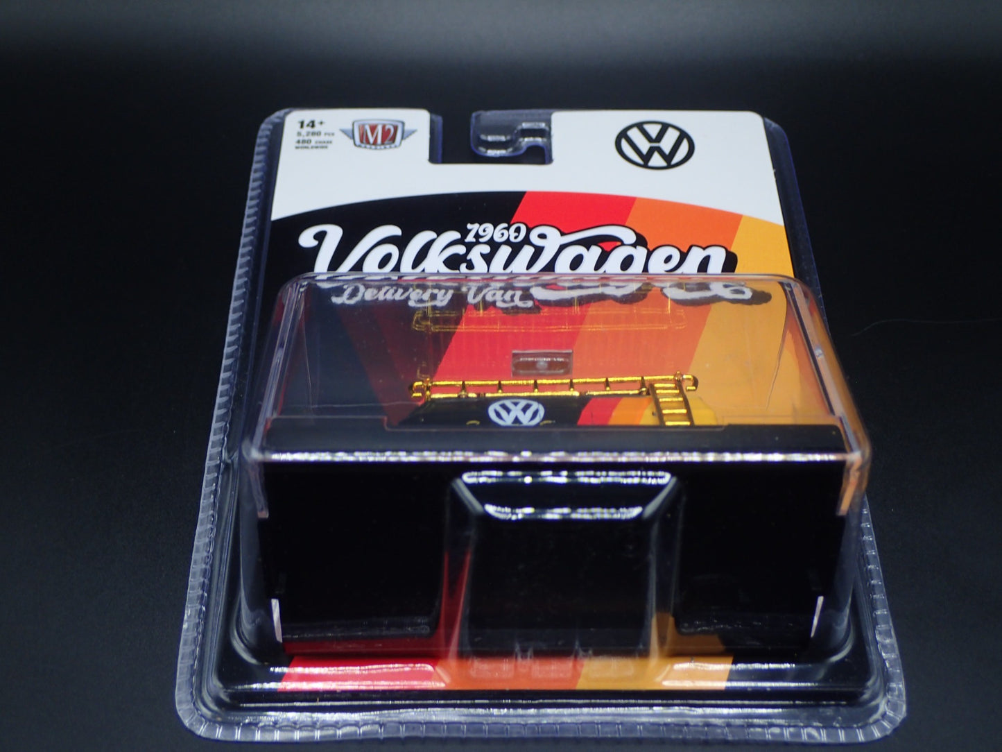 1960 VW DELIVERY VAN M2 MACHINES GOLD CHASE RARE HOBBY 1/480 HS69