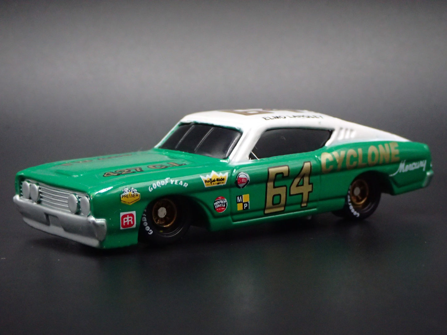 1969 69 MERCURY CYCLONE ELMO LANGLEY #64 NASCAR 1:64 SCALE DIECAST MODEL CAR