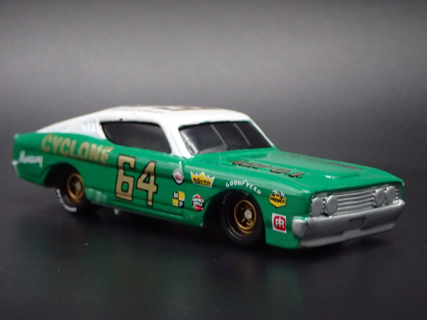 1969 69 MERCURY CYCLONE ELMO LANGLEY #64 NASCAR 1:64 SCALE DIECAST MODEL CAR