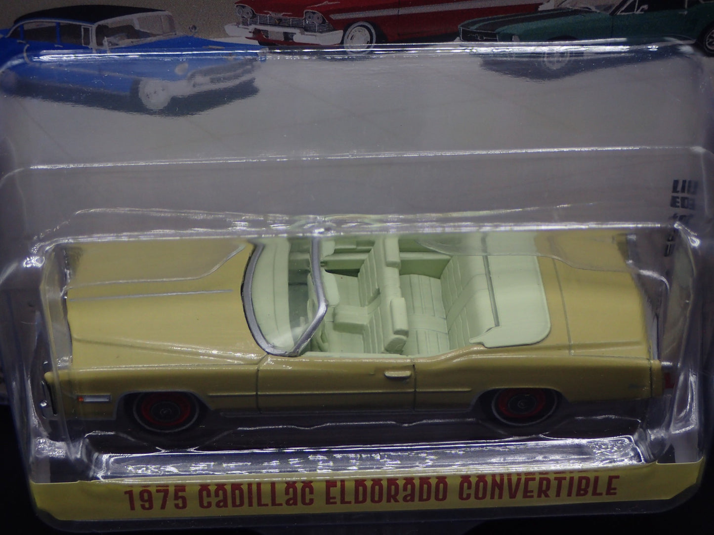 2025 GREENLIGHT RED CHASE GREEN MACHINE 1975 CADILLAC ELDORADO SHOWROOM FLOOR 6