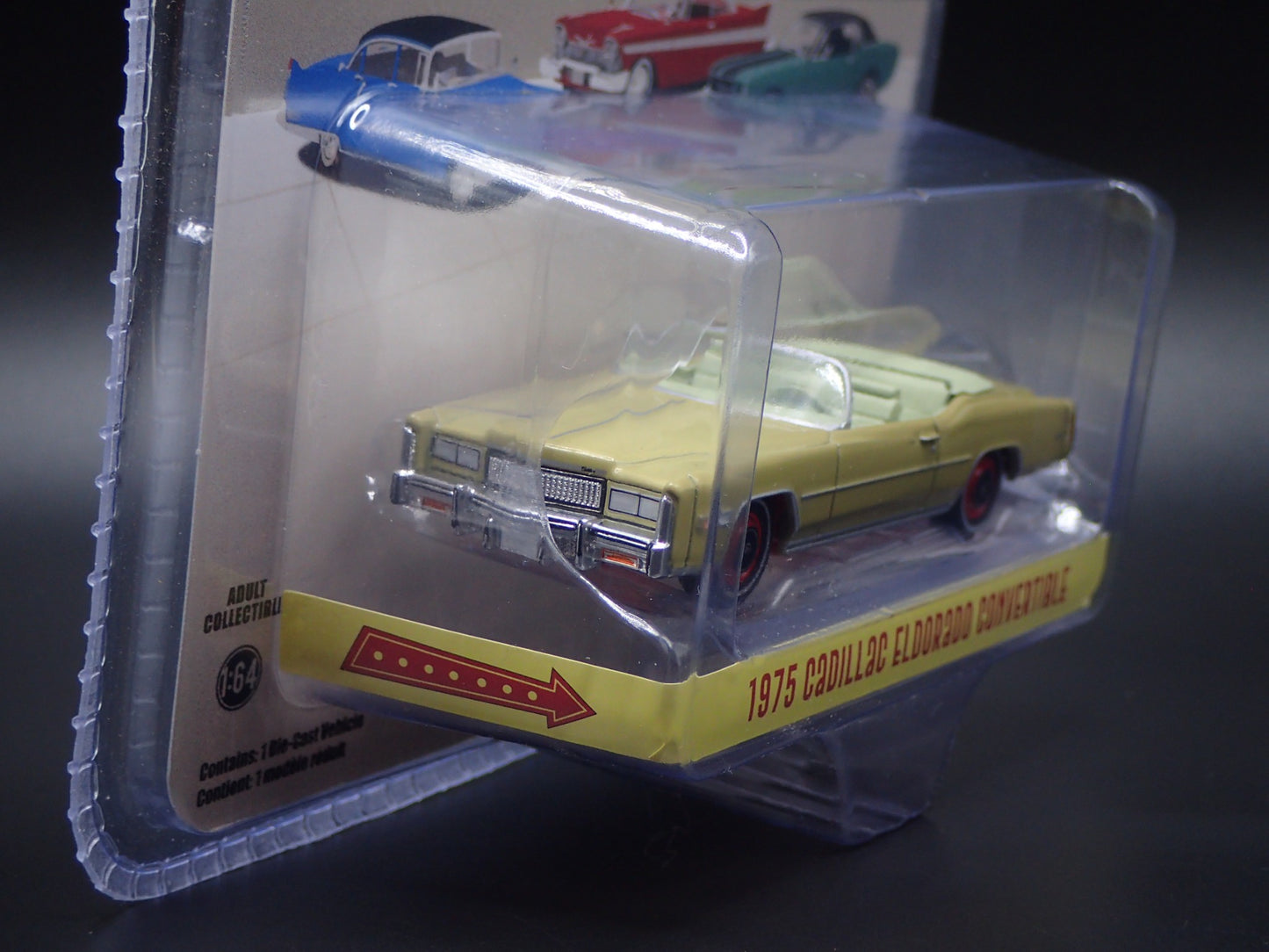 2025 GREENLIGHT RED CHASE GREEN MACHINE 1975 CADILLAC ELDORADO SHOWROOM FLOOR 6