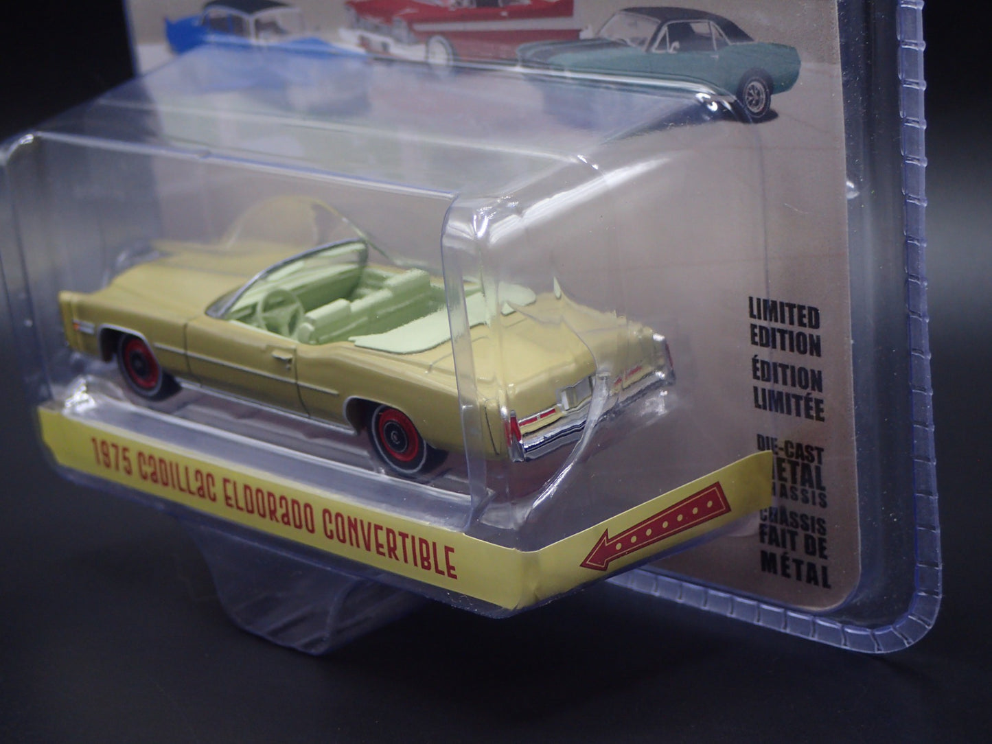 2025 GREENLIGHT RED CHASE GREEN MACHINE 1975 CADILLAC ELDORADO SHOWROOM FLOOR 6