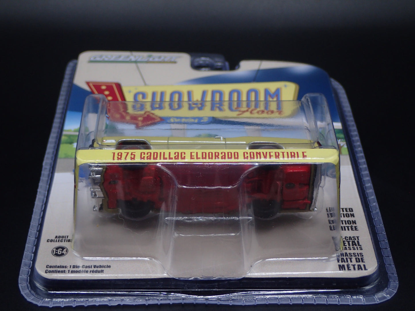 2025 GREENLIGHT RED CHASE GREEN MACHINE 1975 CADILLAC ELDORADO SHOWROOM FLOOR 6