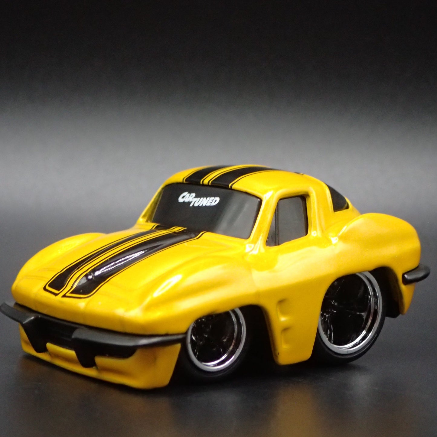 1963 63 CHEVY CHEVROLET CORVETTE SPLIT WINDOW TUNED 1/64 SCALE DIECAST MODEL CAR