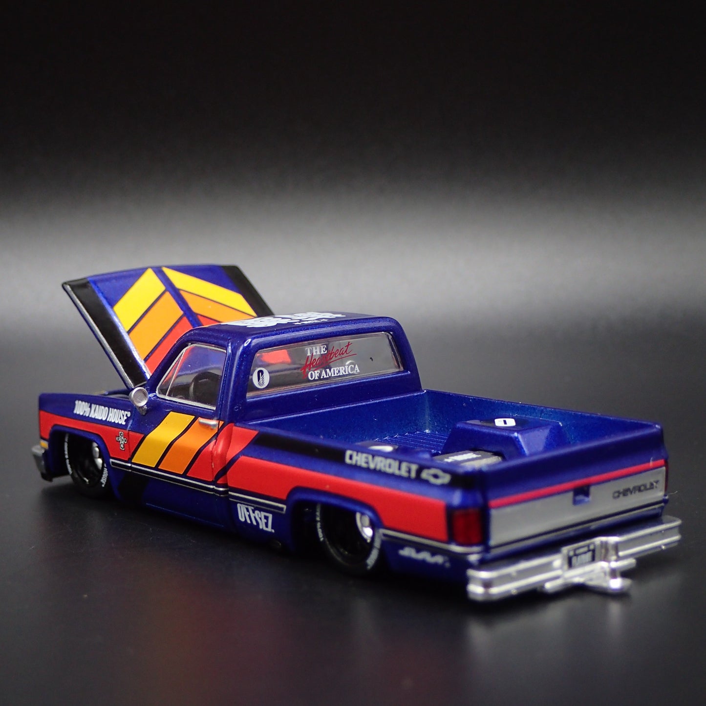 1983 83 CHEVY CHEVROLET PICKUP TRUCK KAIDO HOUSE 1/64 SCALE DIECAST MODEL CAR