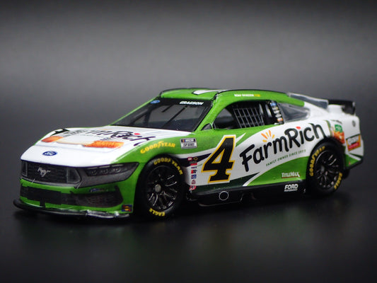 2025 25 FORD MUSTANG #4 NOAH GRAGSON FARM RICH NASCAR 1:64 SCALE DIECAST CAR