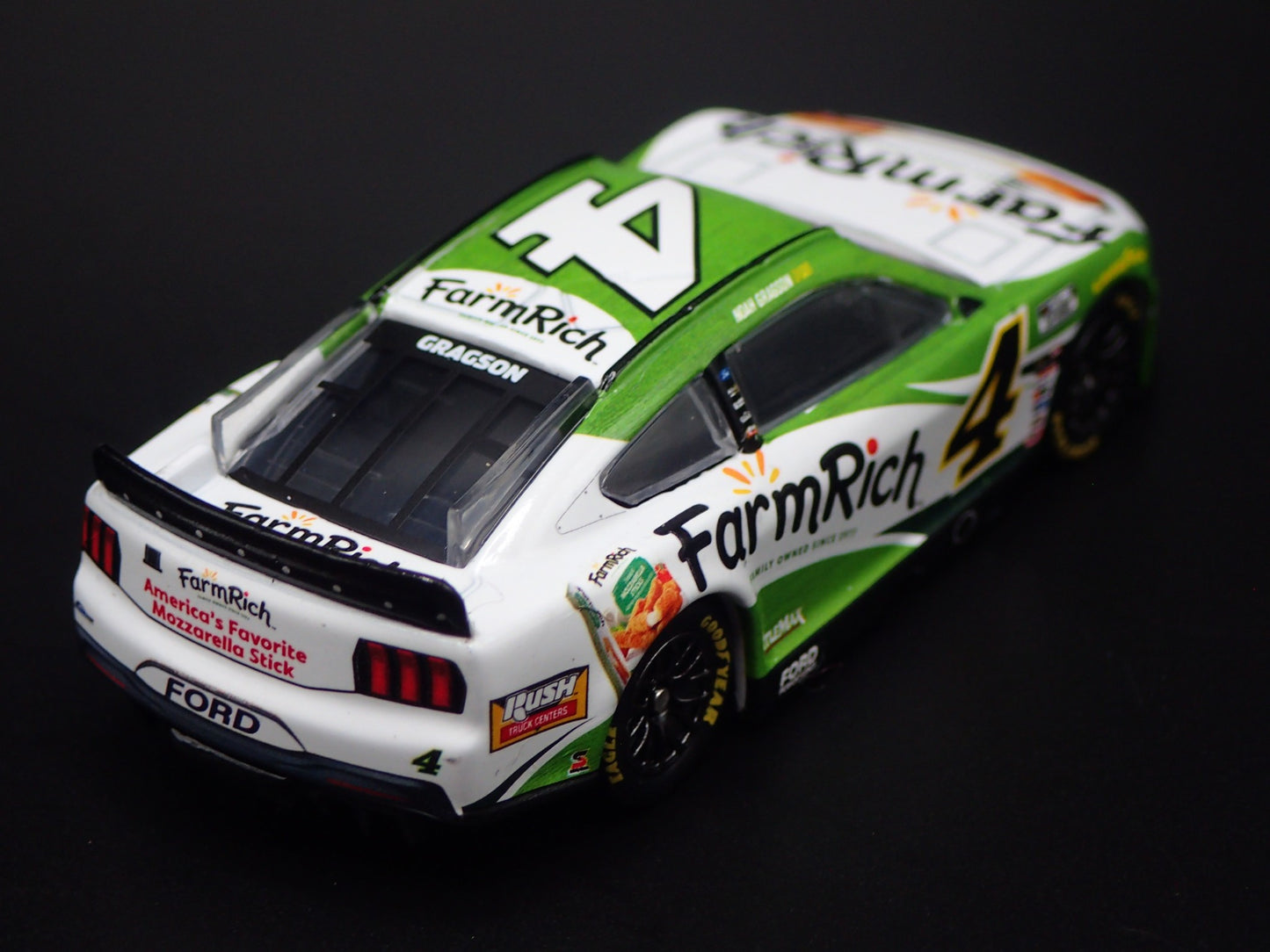 2025 25 FORD MUSTANG #4 NOAH GRAGSON FARM RICH NASCAR 1:64 SCALE DIECAST CAR
